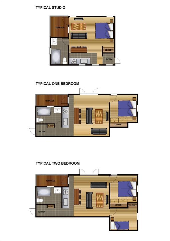 Big Bear Chalets & Apartments Hakuba Rum bild